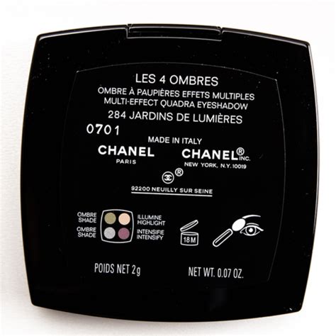 chanel jardins de lumieres|Chanel Jardins de Lumieres Les 4 Ombres Multi.